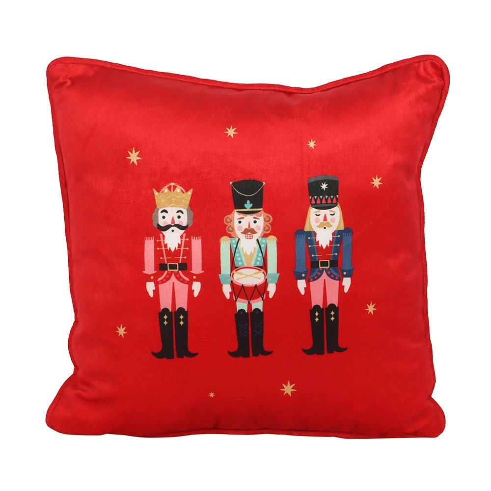 Something Different - Square Nutcracker Cushion - Multicolours